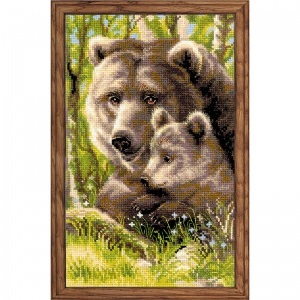 RIOLIS "Медведица с медвежонком" №1438