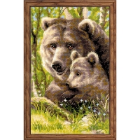 RIOLIS "Медведица с медвежонком" №1438